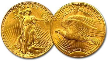 MS65 Saint-Gaudens Double Eagle