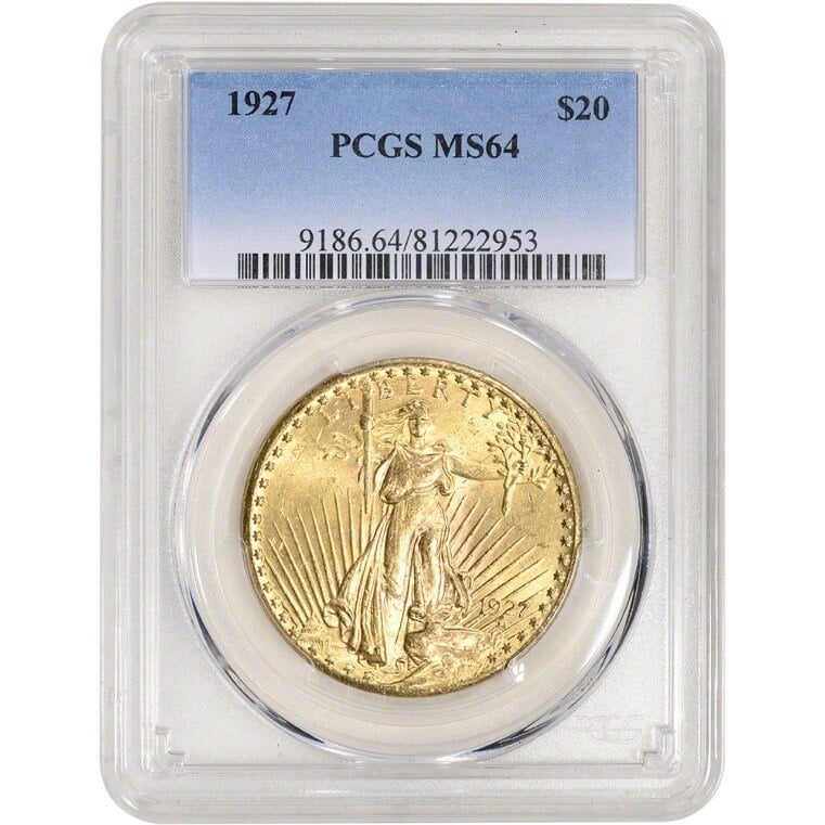 Saint Gaudens MS 64